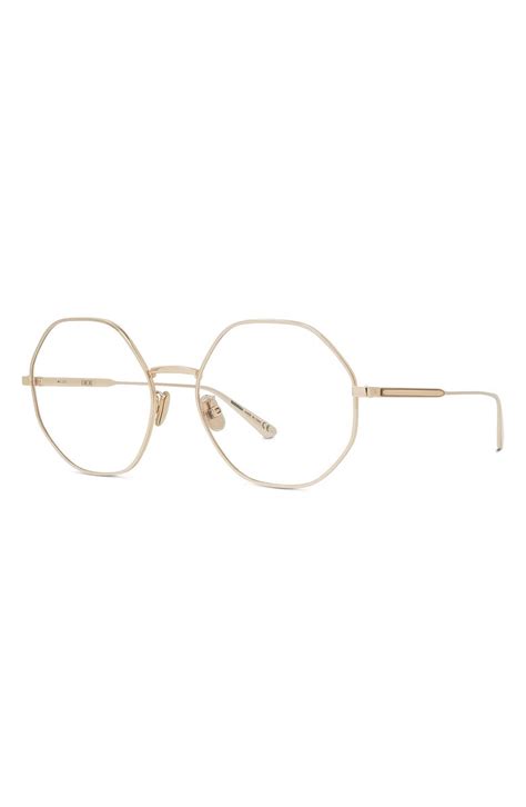 DIOR GemDiorO R2U 54mm Round Reading Glasses 